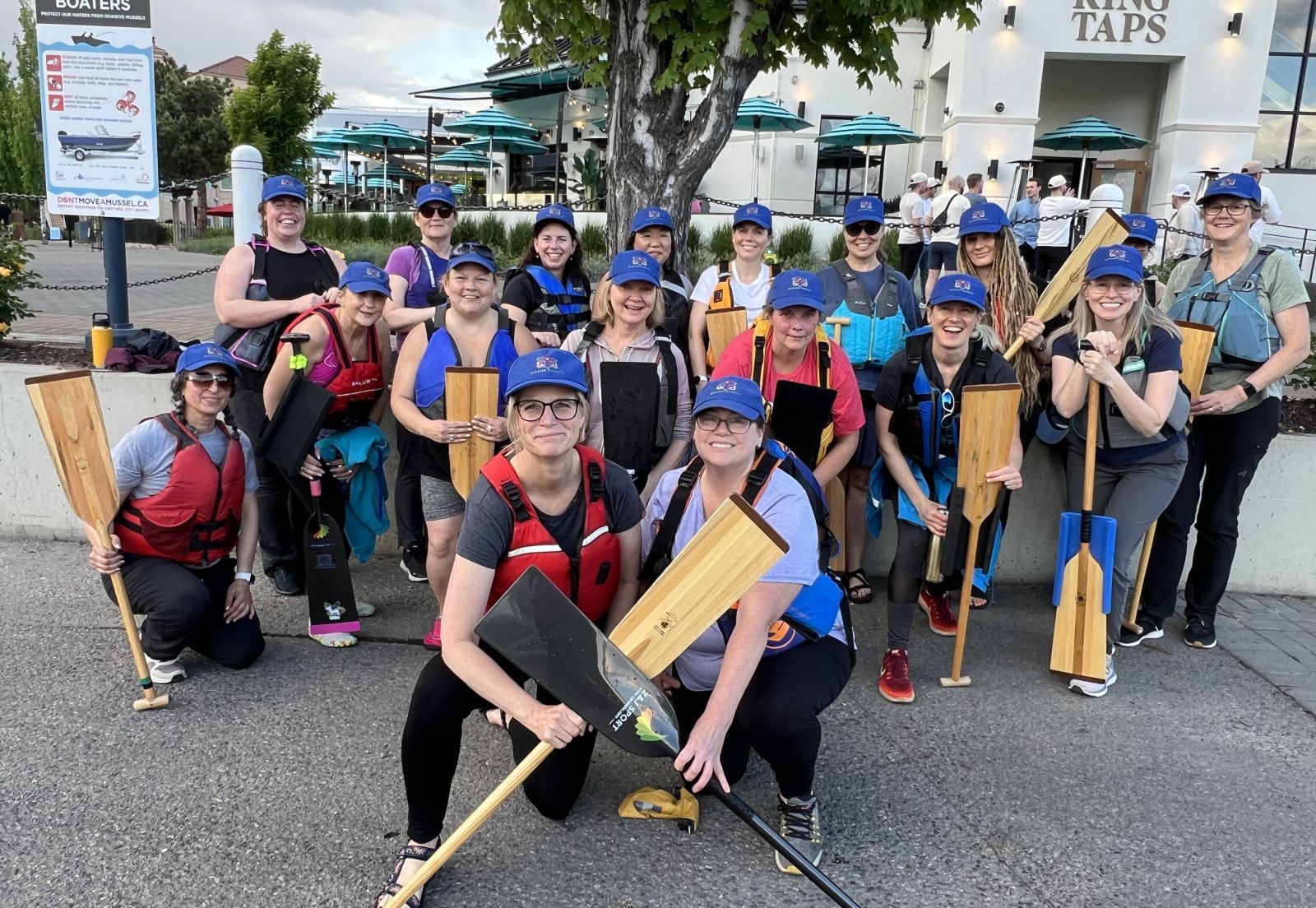 2025 Blazing Paddles Team Photo